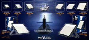 Submarine led reflektori