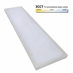 LED panel 48W 9u1 120x30 nadgradni